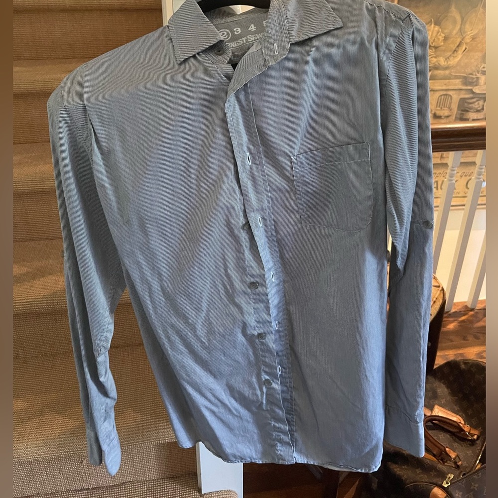 Hartford grey dress shirt
